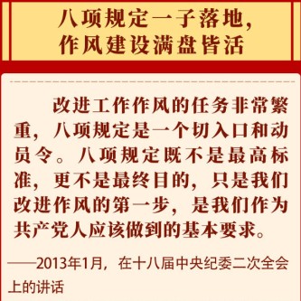 锲而不舍落实中央八项规定精神，习近平总书记阐明要旨